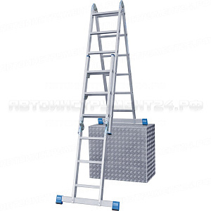 Универсальная шарнирная лестница Krause STABILO COMBI 2x3+2x6, 133922