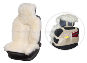 Накидка Jolly Premium 145x53 белый с карманом 1шт.