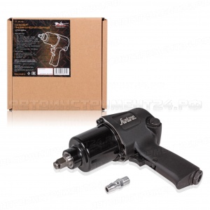 Гайковёрт пневматический ударный 1/2"DR 650Нм AIRLINE, AT-IW-02