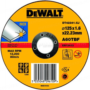 Диск отрезной DeWalt DT 42341