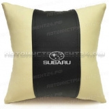 Подушка из экокожи Subaru