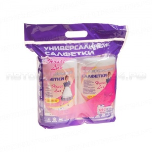 Полотенце универсальное HL-48906 многоразовое (23х22см) в рулоне (упаковка 2х125шт) АВАНГАРД /1/12