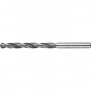 Сверло по металлу, сталь Р6М5, класс В, ЗУБР 4-29621-101-6.6, d=6,6 мм