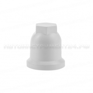 Колпачок пластиковый ТТ 32 удлиненные белый кратно 20, шт