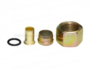 Ремкомплект для пневматических трубок односторонний D=14мм