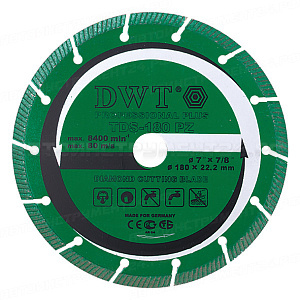Диск алмазный, сплошной диск для влажной резки керамической плитки и керамогранита (DP-K115) 115 х 1,8 мм