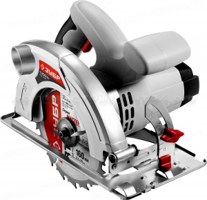 Пила дисковая, 90°-52 мм, диск 160 мм, 1300 Вт, ЗУБР