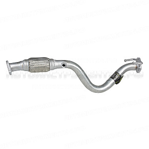 Труба приёмная для автомобилей Hyundai Getz (05-) 1.4i (нержавеющая алюминизированная сталь) TRIALLI, ERP 0806