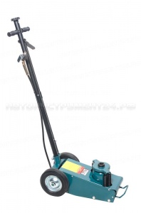 Домкрат пневмогидравлическй подкатной вкомплекте со сменными надставками-удлинителями, 22т (h min-225mm, h max-430mm) Forsage F-1600-6