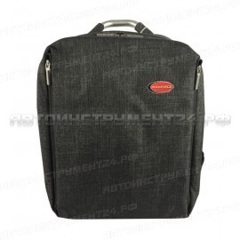 Сумка-рюкзак RF-CX010B универсальная(жесткий каркас,утолщенные стенки для защиты ноутбука,выход для кабеля,9карманов,аллюм.фурнитура,водоотталкивающий