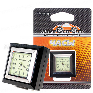 Часы AB-39011 BLACK SPORTS квадратные (флюоресцентный экран) АВТОСТОП /1/150 (ст.артикул GT-39011B)