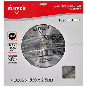 Пильный диск Elitech 1820.054800