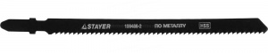 Полотна STAYER "STANDARD", T318B, для эл.лобзиков, HSS, по цв. мeт, фрезер.развед, тонколист сталь, EU, T318B, 110/2мм, 2шт