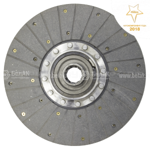 Диск сцепления ведомый "БелАК" (ан.:45-1604040) ЮМЗ-6 ( Д65)