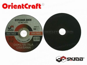 Диск армированный отрезной п/мет 125х0.8х22.2,10шт. 34010