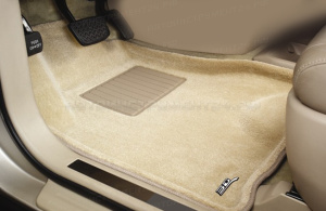 Коврики Lexus ES IV 2001-2006г 3D бежевый "Tufted"