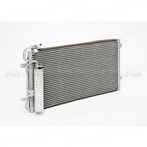 Радиатор кондиционера для автомобилей Приора (тип Halla) LUZAR, LRAC 0127