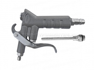 Пистолет продувочный металл, насадка 200 мм, быстросъем