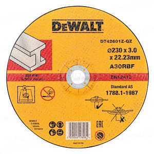 Диск отрезной DeWalt DT 42601 Z