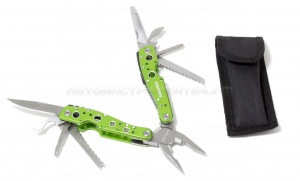 Пассатижи многофункциональные складные "Multi Tool" 11в1 (нож, открывашка, пила, надфиль, отвертки SL/РН, кусачки, плоскогубцы)в чехле BaumAuto BM-3041609