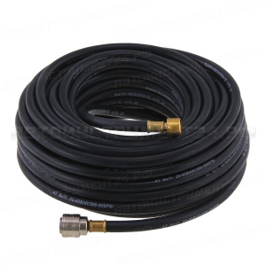 Шланг подкачки колёс резиновый с быстросъемом 18 метров (6х11, 20BAR, 300PSI)