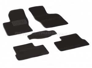 Коврики Daewoo Nexia 1995 ворс Lux на резн. осн. (Seintex)