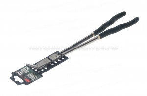 Утконосы RF-5047P2L изогнутые с удлиненными рукоятками 45° CR-V 16"-400мм, на пластиковом держателе ROCKFORCE /1/