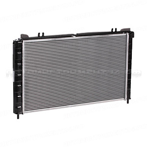 Радиатор охлаждения для а/м Калина А/С (тип Panasonic) (паяный, алюминиевый) LUZAR, LRc 01183