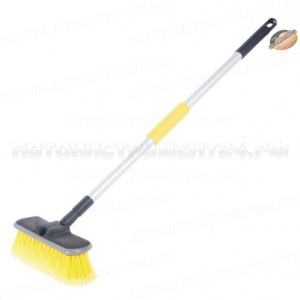 Щетка AB-1960 для мойки телескопическая с мягкой ручкой 75-130см АВТОСТОП /1/12