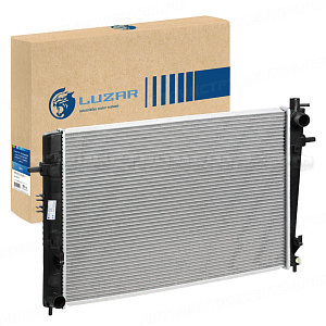 Радиатор охлаждения для автомобилей Tucson (04-)/Sportage (04-) 2.0D MT (тип Halla) LUZAR, LRc 0884