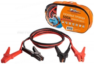 Провода прикуривания 500А PROseries (5м, 12/24Вб сумка) AIRLINE, SA-500-04
