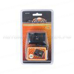 Разветвитель прикуривателя AB-54323 BLACK на 2 гнезда с удлинителем 0.8м и USB в штекере АВТОСТОП 12V /1/40 NEW