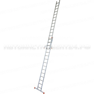 Двухсекционная выдвижная лестница Krause MONTO FABILO Trigon 2 х 15, 129321