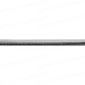 Трос стальной (DIN 3055) в оплетке ПВХ 8/10мм (1 м) ПРОМ