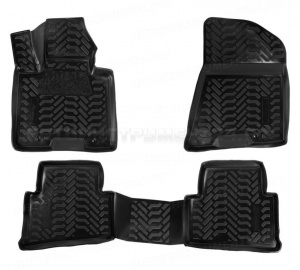 Ковры в салон (3D с подпят.) для Hyundai Tucson (15-) компл. 4 шт., выс. борт, полимер., черн. AIRLINE, ACM-PS-38
