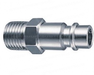Штуцер Внешняя резьба (папа) М 3/8" х Наконечник Евростандарта Orion (ОР) 0990109
