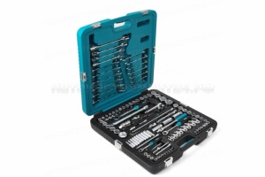 Набор механика 1/2"+3/8"+1/4", 139 предметов Kamasa-Tools K 25017