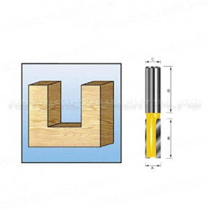 Пазовая фреза 15x20x12x38 мм 2T Makita D-10213