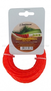 Леска для триммера квадратная витая 2.40mm x 15m (Twistop) UN-TS24C15