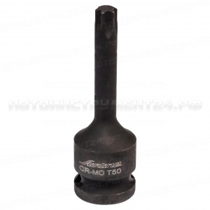 Головка ударная торцевая 1/2" DR внешний TORX T50 AIRLINE, ATAS027