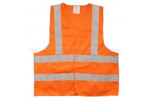 Жилет светоотражающий оранжевый (CLASS 3, XXXL)