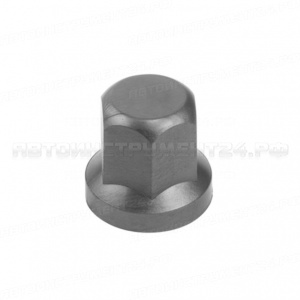 Колпачок пластиковый АЮ 33х33 серый кратно 20, шт