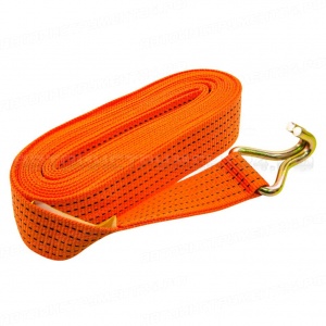 Лента крепления груза 5-10т Р с крюком 50мм 10м (PР) (СТАРТ)