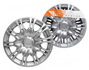 Колпаки колесные 16" "Х5", серебристый, компл. 2 шт. AIRLINE, AWCC-16-10