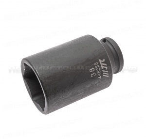 Головка торцевая 1/2" 38мм ударная высокая L=82мм JTC