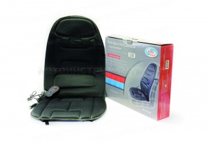 Накидка на сиденье с подогревом массажная-5 моторов (Люкс), терморегулятором ,12 В
