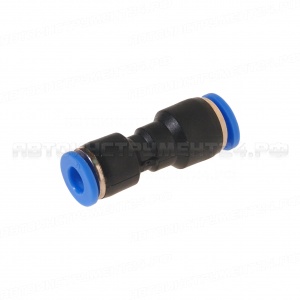 Фитинг-переходник RF-SPG08-06 для пластиковых трубок 8 x 6мм ROCKFORCE /1 NEW