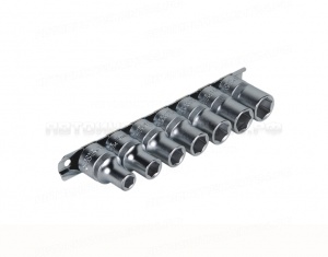 Н-р головок 1/2" 8 пр.(8-15) на планке ( 6 граней)