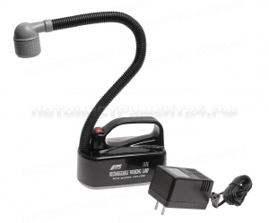 Лампа переносная светодиодная аккумуляторная 2W с магнитом JTC