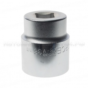 Головка торцевая 38мм 3/4" 6-гранная L=60мм ROCKFORCE RF-56538 /1/6